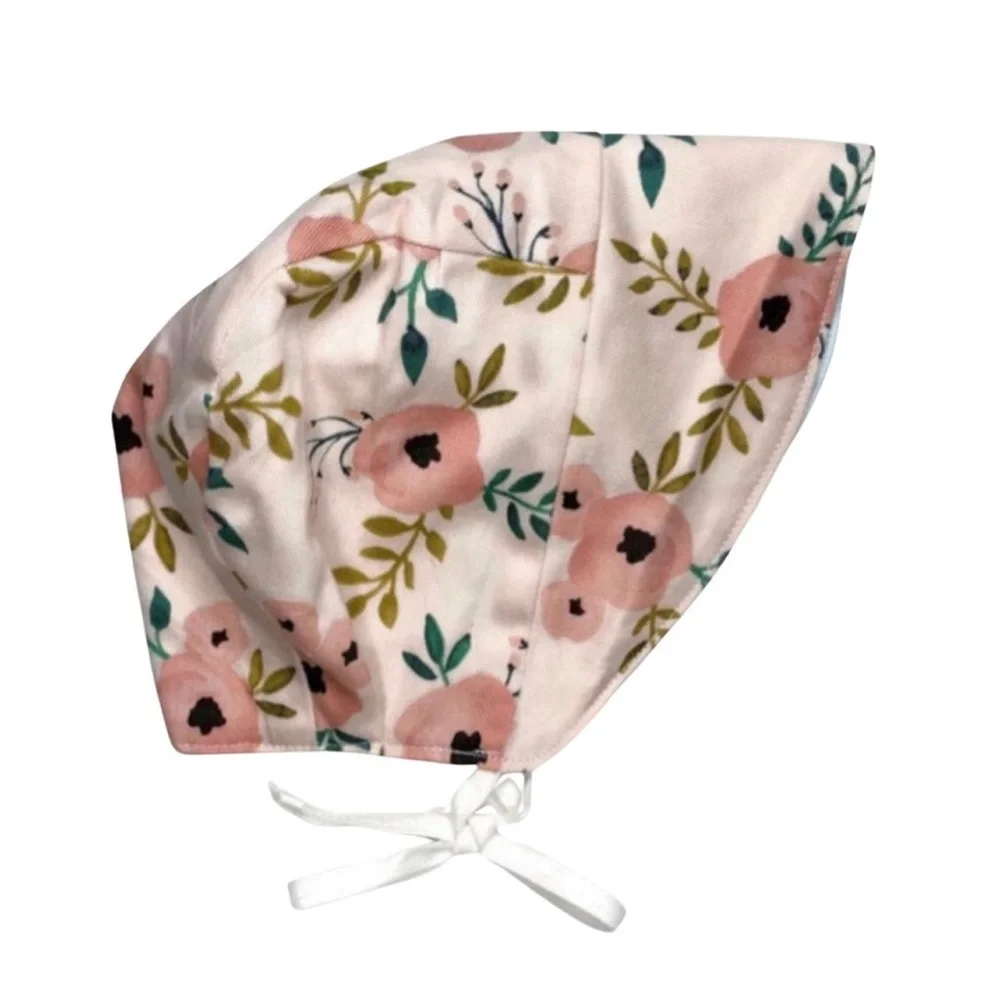 Handmade Floral Brimmed‎ Bonnet